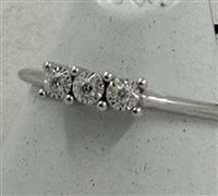 Ring Bliss Woman BL RUGIADA in White Gold Diamante 20115740